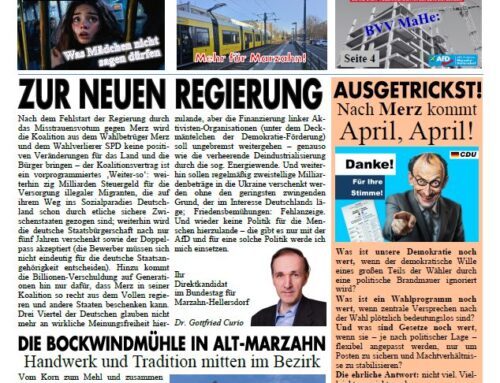 Blauer Bote: Nach Merz kommt April, April