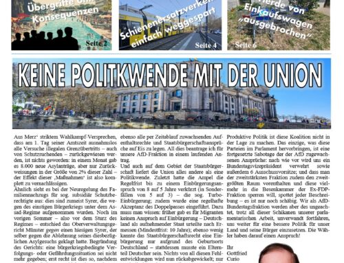Blauer Bote – July 2025 – 2 Seiten plus!